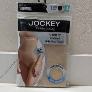 Jockey, slimming, high waist brief. Sz Small